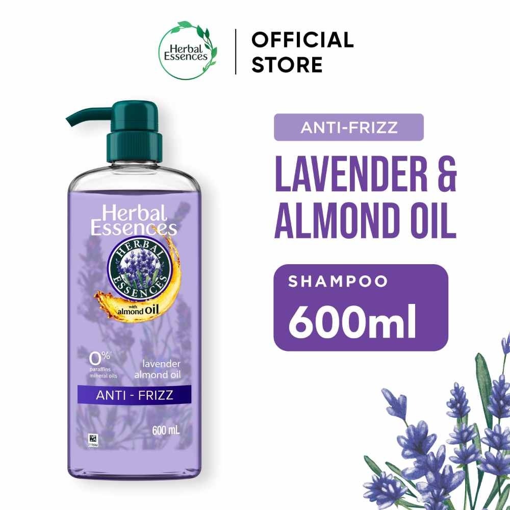 Anti-Frizz Shampoo Lavender & Almond Oil 600ml
