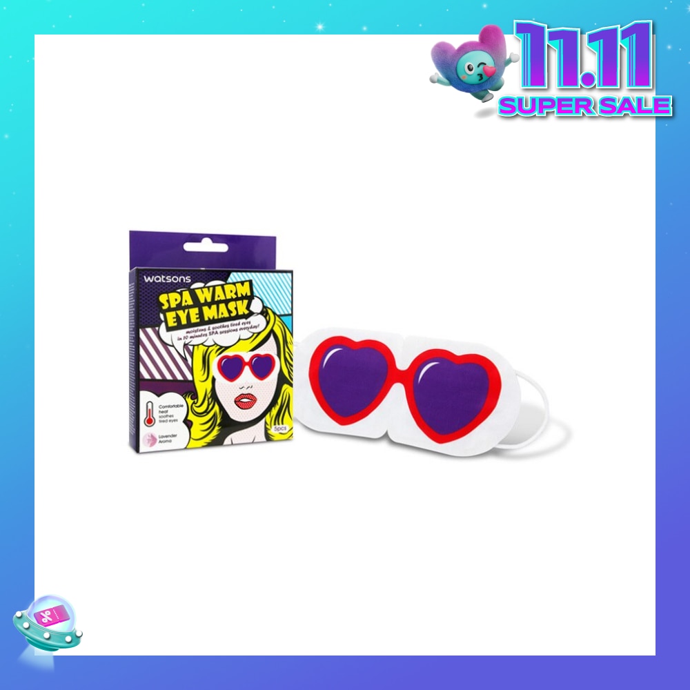 SPA Warm Eye Mask Lavender 5's