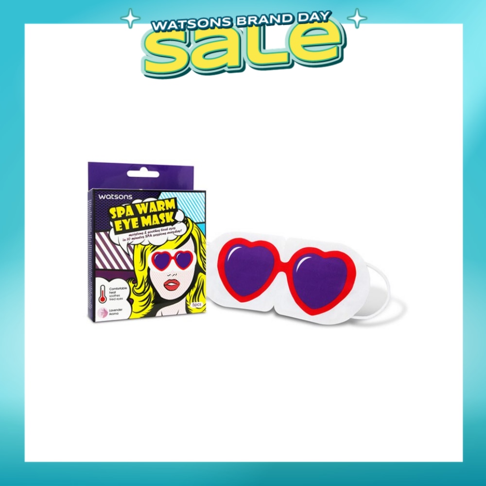 SPA Warm Eye Mask Lavender 5's