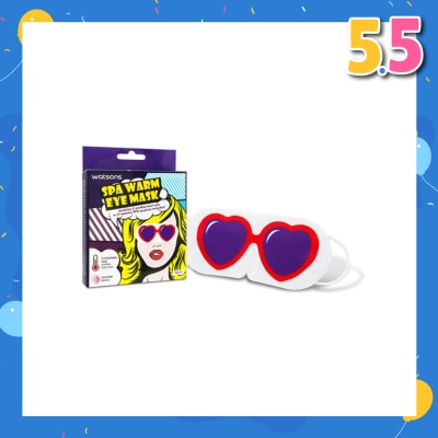 WATSONS SPA Warm Eye Mask Lavender 5's