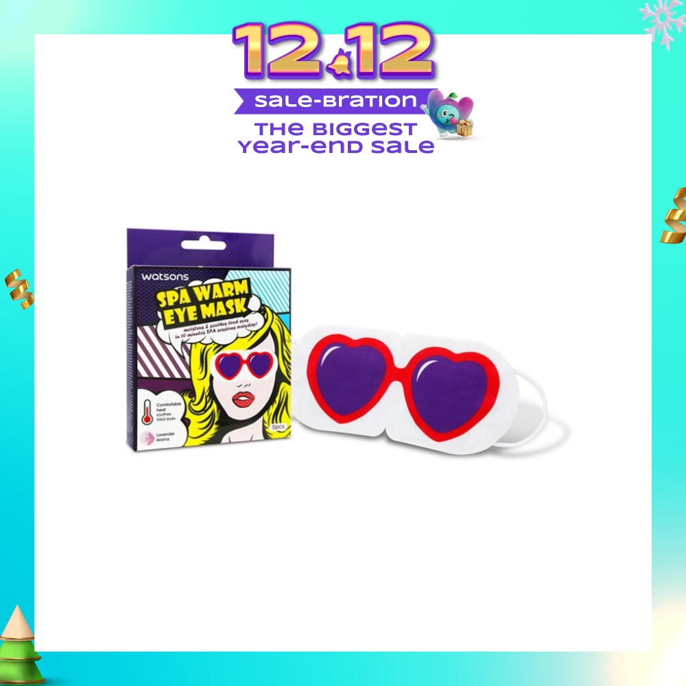 SPA Warm Eye Mask Lavender 5's