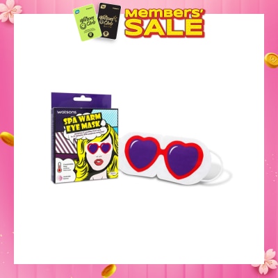 WATSONS SPA Warm Eye Mask Lavender 5's