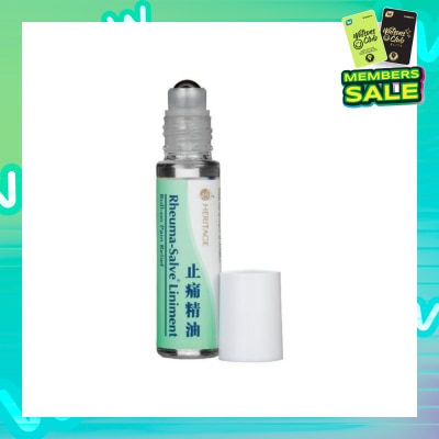 HERITAGE GOLD Rheuma-Salve Liniment Roll-On Pain Relief Oil 10ml