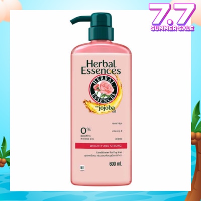 HERBAL ESSENCES Weighty & Strong Conditioner Rose Hips & Jojoba Oil 600ml