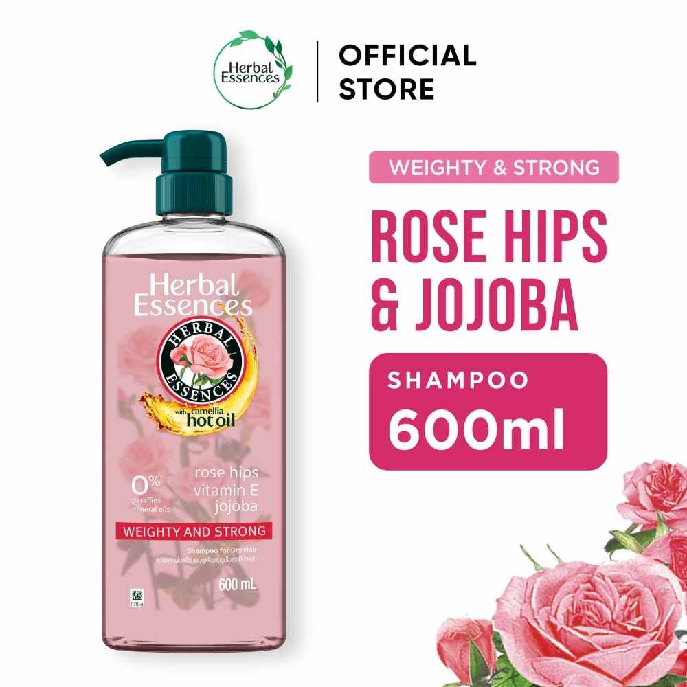 Weighty & Strong Shampoo Rose Hips & Jojoba Oil 600ml