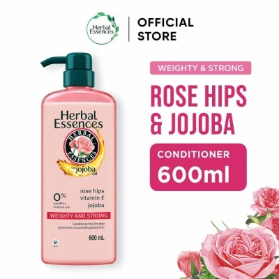 HERBAL ESSENCES Weighty & Strong Conditioner Rose Hips & Jojoba Oil 600ml