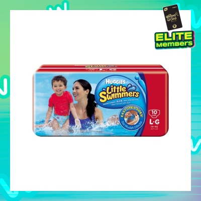 HUGGIES Little Swimmers Disposable Swimpants L (14kg & Above) 10s