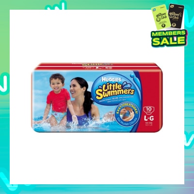 HUGGIES Little Swimmers Disposable Swimpants L (14kg & Above) 10s