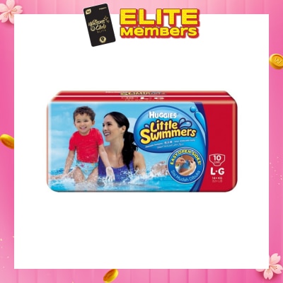 HUGGIES Little Swimmers Disposable Swimpants L (14kg & Above) 10s