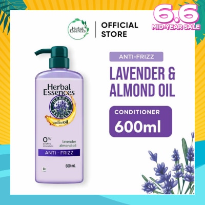 HERBAL ESSENCES Anti-Frizz Conditioner Lavender & Almond Oil 600ml