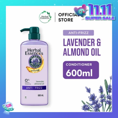 HERBAL ESSENCES Anti-Frizz Conditioner Lavender & Almond Oil 600ml