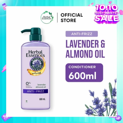 HERBAL ESSENCES Anti-Frizz Conditioner Lavender & Almond Oil 600ml