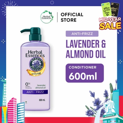 HERBAL ESSENCES Anti-Frizz Conditioner Lavender & Almond Oil 600ml