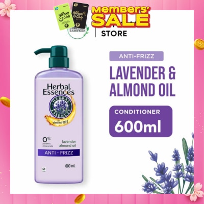 HERBAL ESSENCES Anti-Frizz Conditioner Lavender & Almond Oil 600ml