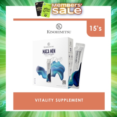 KINOHIMITSU - Maca Men Pro Vitality Supplement Sachet 25g x 15s