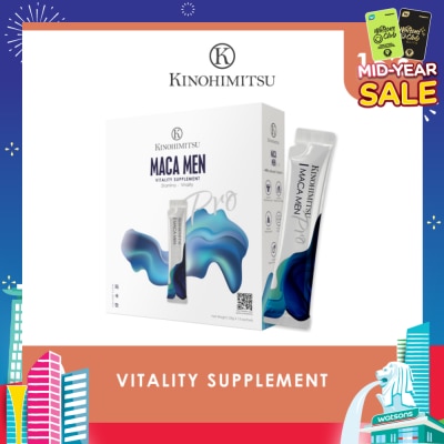 KINOHIMITSU Maca Men Pro Vitality Supplement Sachet 25g x 15s