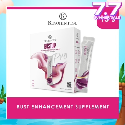 KINOHIMITSU Bust Up Pro Enhancement Supplement Sachet 25g x 15s