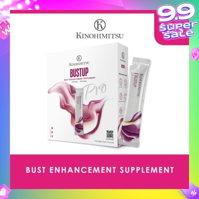 KINOHIMITSU Bust Up Pro Enhancement Supplement Sachet 25g x 15s