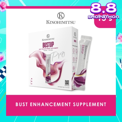 KINOHIMITSU Bust Up Pro Enhancement Supplement Sachet 25g x 15s