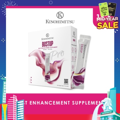 KINOHIMITSU Bust Up Pro Enhancement Supplement Sachet 25g x 15s