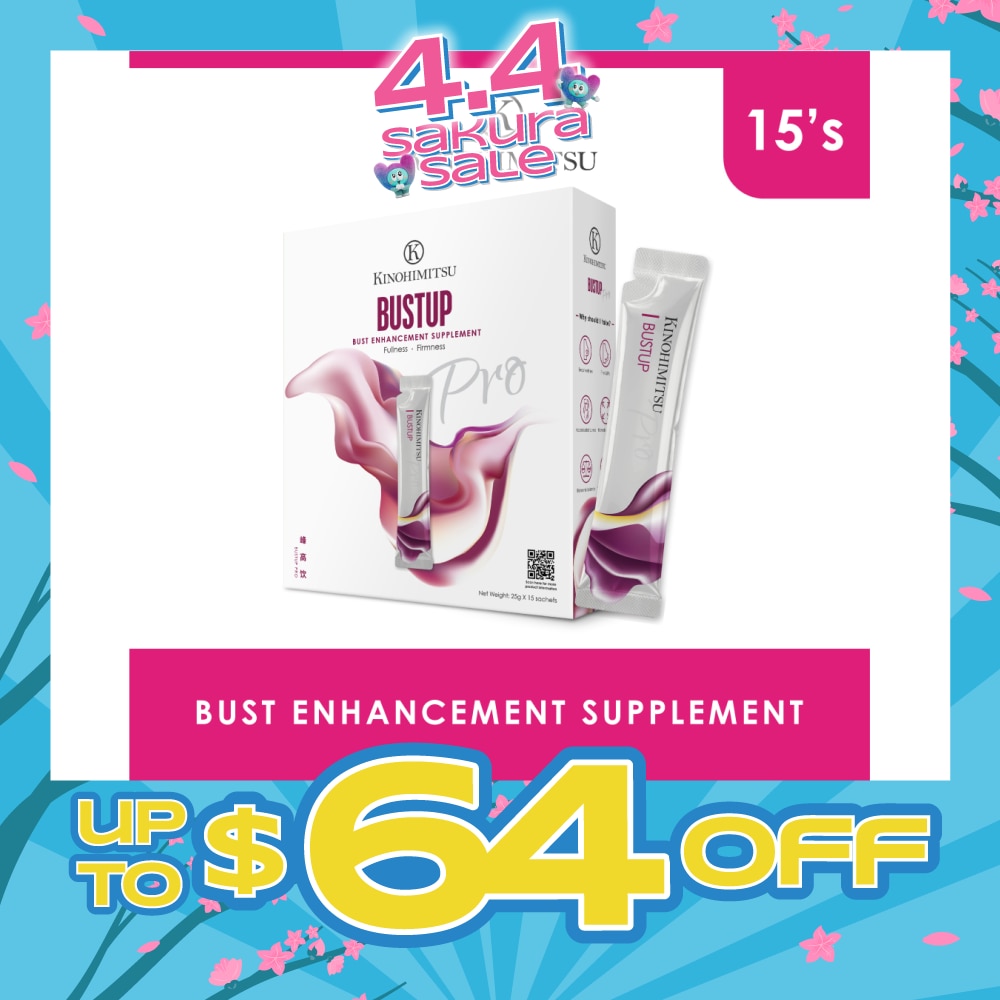 Bust Up Pro Enhancement Supplement Sachet 25g x 15s