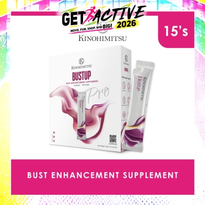 KINOHIMITSU - Bust Up Pro Enhancement Supplement Sachet 25g x 15s image