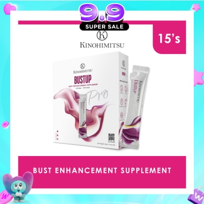KINOHIMITSU - Bust Up Pro Enhancement Supplement Sachet 25g x 15s image
