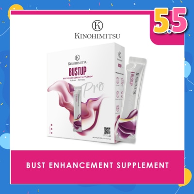 KINOHIMITSU Bust Up Pro Enhancement Supplement Sachet 25g x 15s