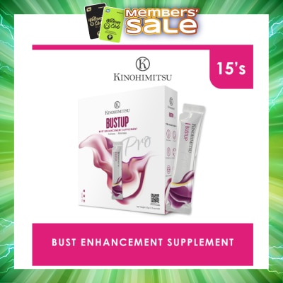 KINOHIMITSU - Bust Up Pro Enhancement Supplement Sachet 25g x 15s