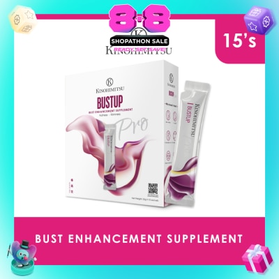 KINOHIMITSU - Bust Up Pro Enhancement Supplement Sachet 25g x 15s