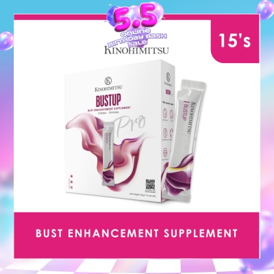 KINOHIMITSU - Bust Up Pro Enhancement Supplement Sachet 25g x 15s