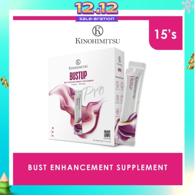 KINOHIMITSU Bust Up Pro Enhancement Supplement Sachet 25g x 15s