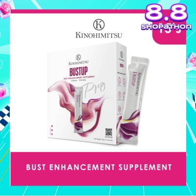 KINOHIMITSU Bust Up Pro Enhancement Supplement Sachet 25g x 15s