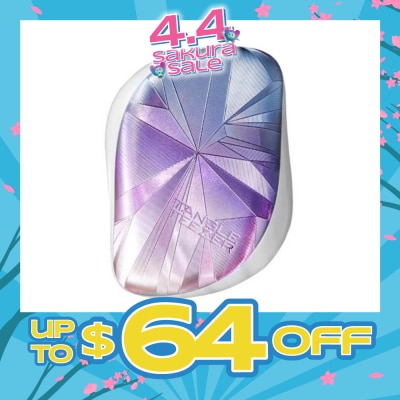 TANGLE TEEZER - Compact Styler Smashed Holo Light Blue 1s