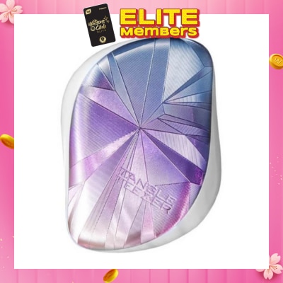 TANGLE TEEZER Compact Styler Smashed Holo Light Blue 1s