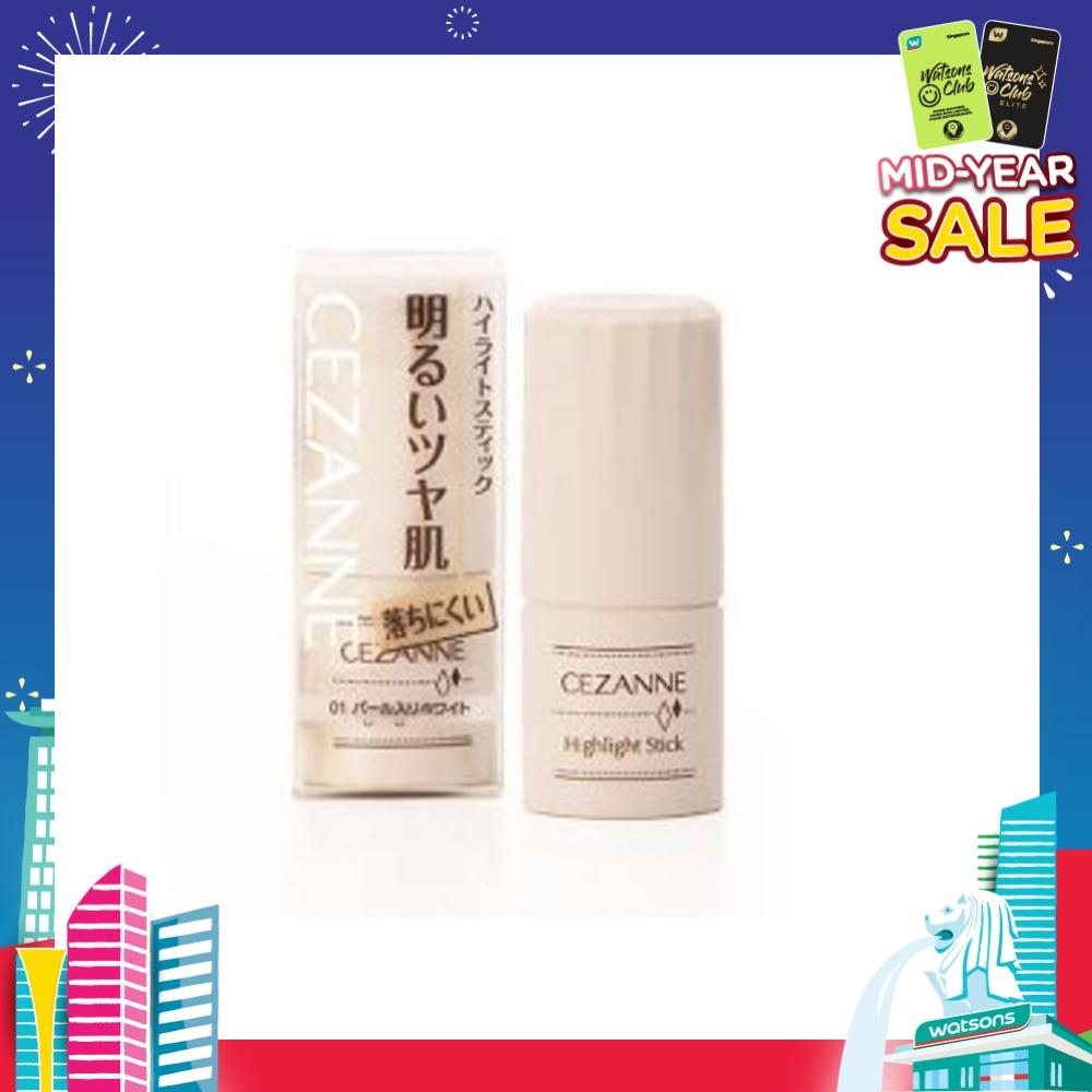 CEZANNE Highlight Stick White 1s