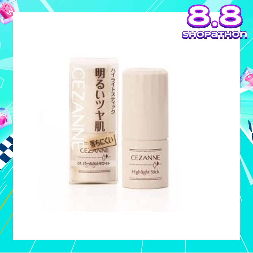 CEZANNE Highlight Stick White 1s