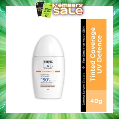 DERMA LAB - Ceramide Vitamin C Brightening Tinted Serum Sunscreen Natural Beige SPF 50+ PA++++ 40g
