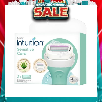 SCHICK -  Intuition® Plus Refill 3s
