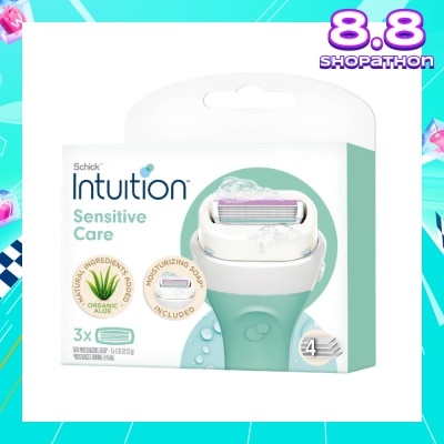 SCHICK  Intuition® Plus Refill 3s