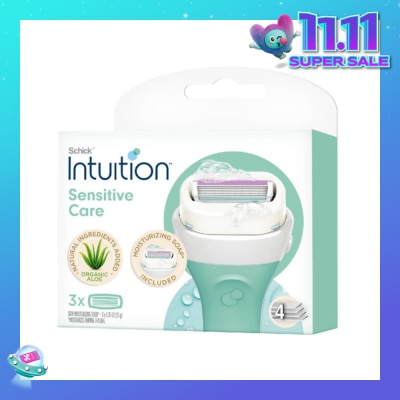 SCHICK  Intuition® Plus Refill 3s