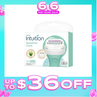 SCHICK -  Intuition® Plus Refill 3s