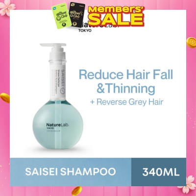 NATURELAB TOKYO Saisei Stress Defense Amino Acid Shampoo 340ml