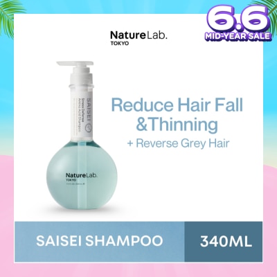 NATURELAB TOKYO Saisei Stress Defense Amino Acid Shampoo 340ml