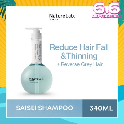 NATURELAB TOKYO Saisei Stress Defense Amino Acid Shampoo 340ml