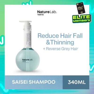 NATURELAB TOKYO Saisei Stress Defense Amino Acid Shampoo 340ml