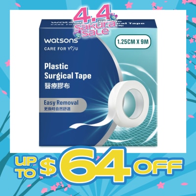 WATSONS - Plastic Surgical Tape 1.25cm x 9m