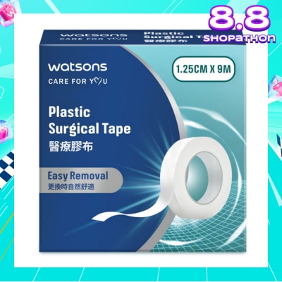 WATSONS Plastic Surgical Tape 1.25cm x 9m