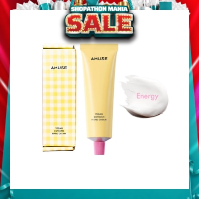 AMUSE - Vegan Soybean Hand Cream Energy 50ml (Expiry: Jan`2027)