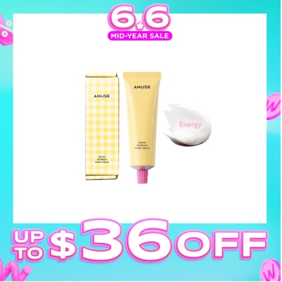 AMUSE - Vegan Soybean Hand Cream Energy 50ml (Expiry: Jan`2027)